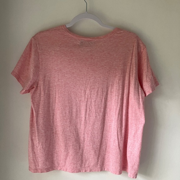 Theory Pink Pocket Tee | Size Small | Casual & Classic - Picture 3 of 3